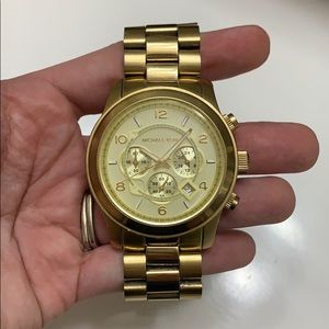 Gold Michael Kors Watch